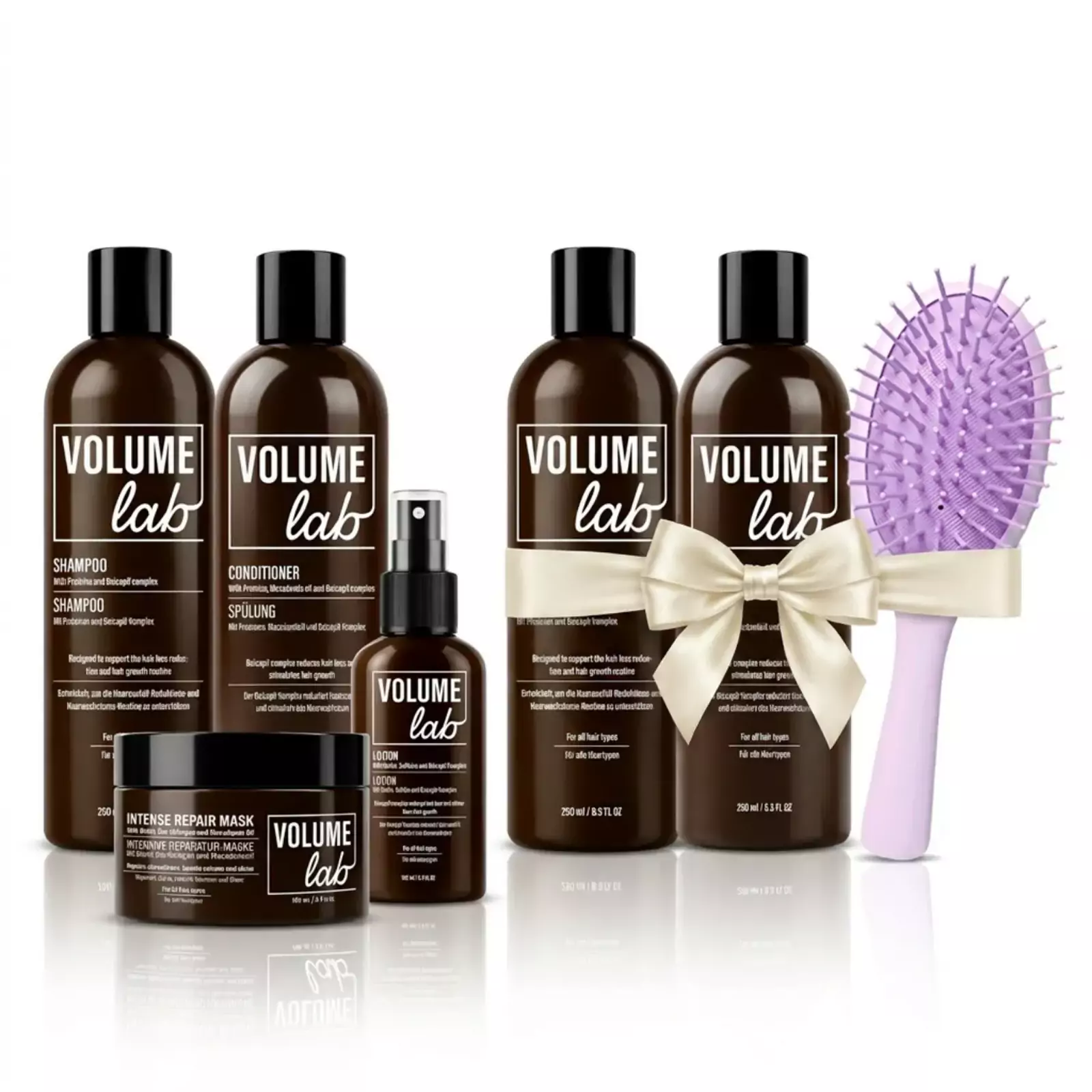 Kevätale! Volume LAB -hiusten kasvua uudistava järjestelmä + LAHJA: Shampoo ja Hiusbalsami Kevätale! Volume LAB -hiusten kasvua uudistava järjestelmä + LAHJA: Shampoo ja Hiusbalsami